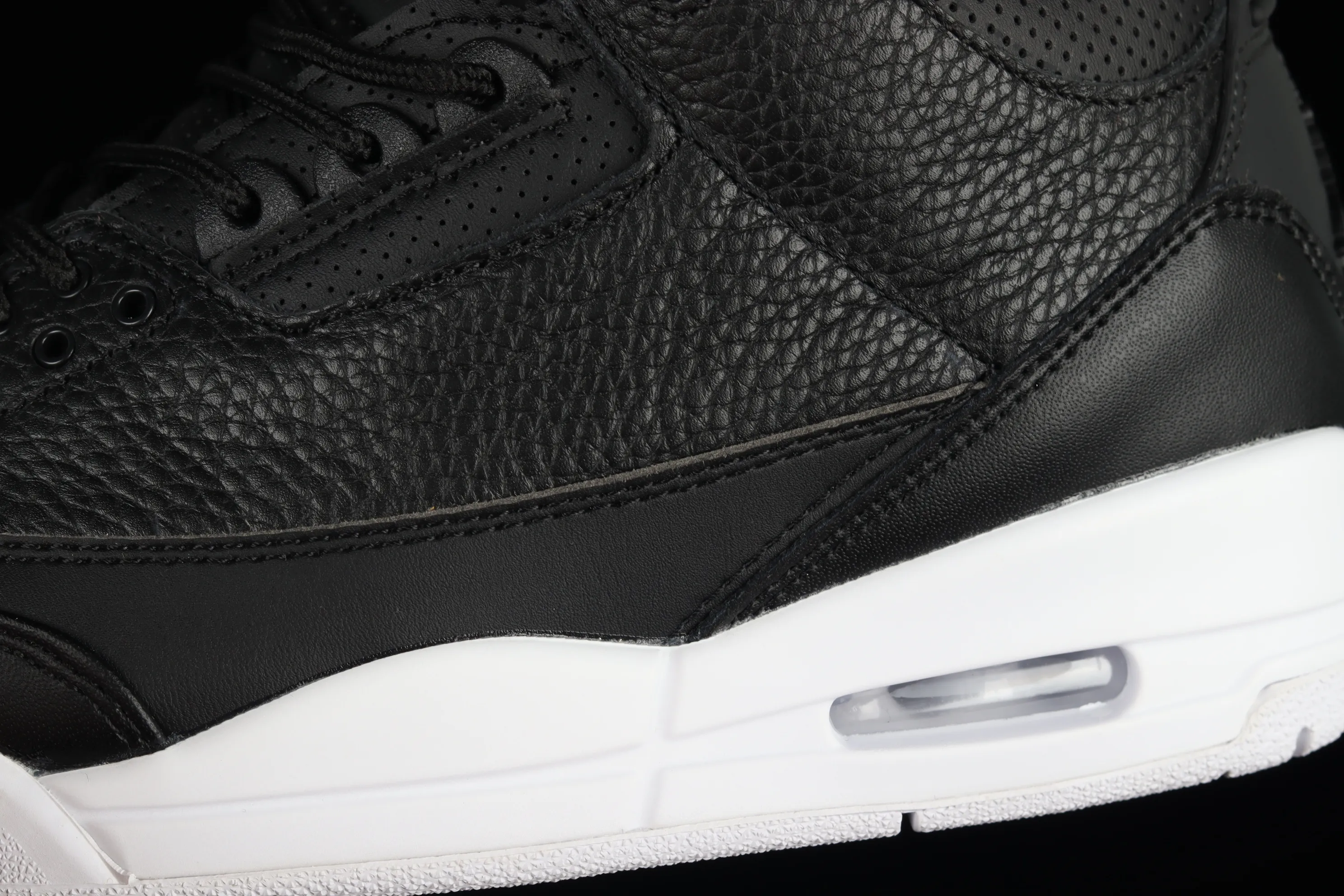 All categories Air Jordan Jordan series basketball shoes Air Jordan 3 Air Jordan 3 Retro "CYBER MONDAY" AJ3 Joe 3 black and white devil 136064-020